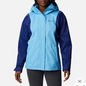 Columbia Women's Hikebound Interchange Blue Winter Jacket with Hood